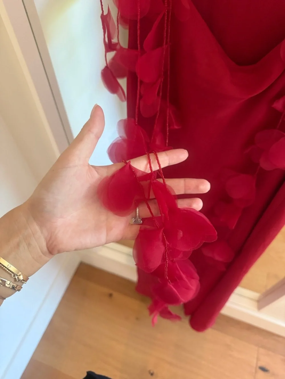Cult Gaia Nymeria Gown in Merlot - Picture 14 of 15
